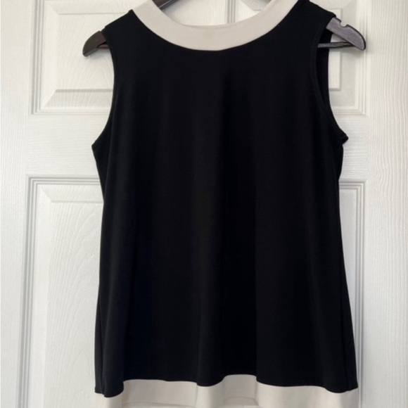 Joseph Ribkoff Asymmetric Cardigan with matching Sleeveless top - Picture 5 of 8